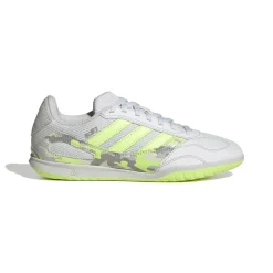 adidas Super Sala III Zaalvoetbalschoenen (IN) Kids Lichtgrijs Lichtgroen Lime