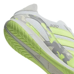 adidas Super Sala III Zaalvoetbalschoenen (IN) Lichtgrijs Lichtgroen Lime