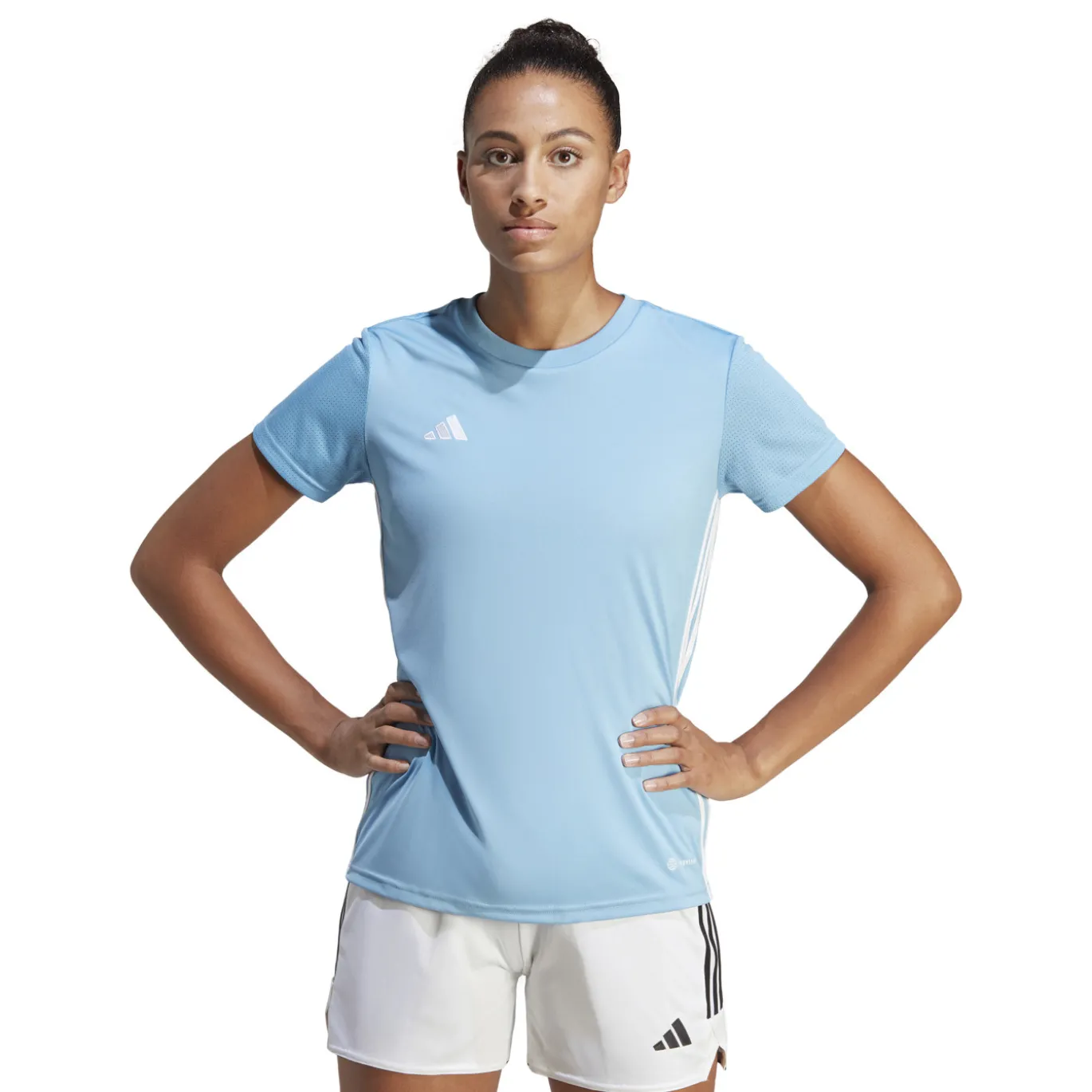 adidas Tabela 23 Voetbalshirt Dames Lichtblauw Wit