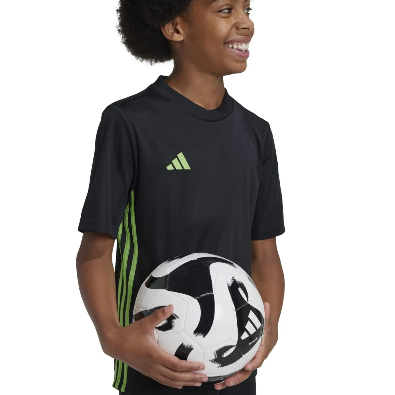 adidas Tabela 23 Voetbalshirt Kids Zwart Groen