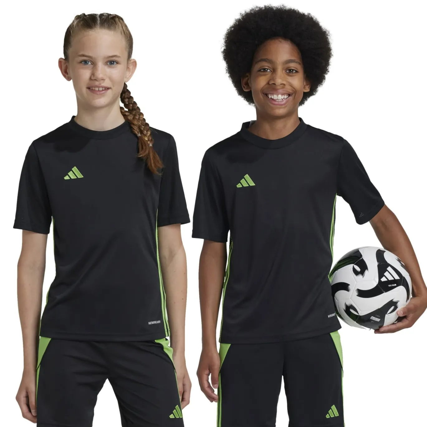 adidas Tabela 23 Voetbalshirt Kids Zwart Groen