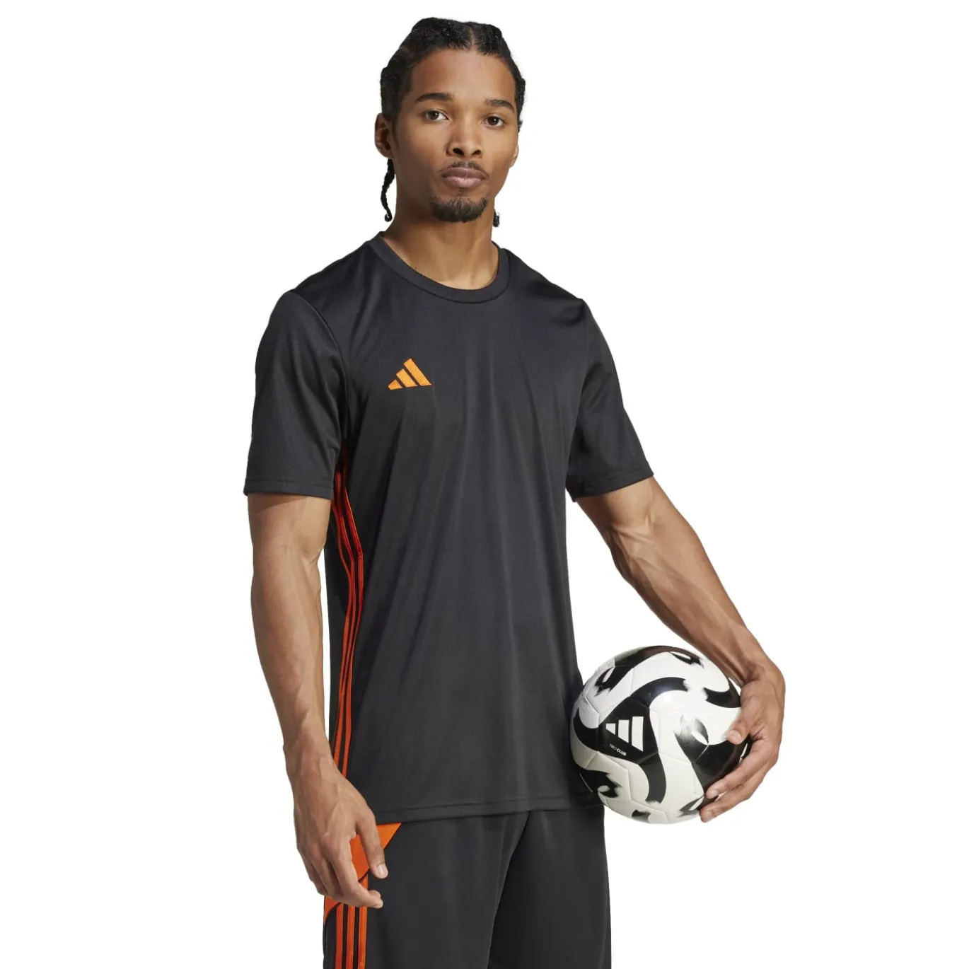 adidas Tabela 23 Voetbalshirt Zwart Oranje