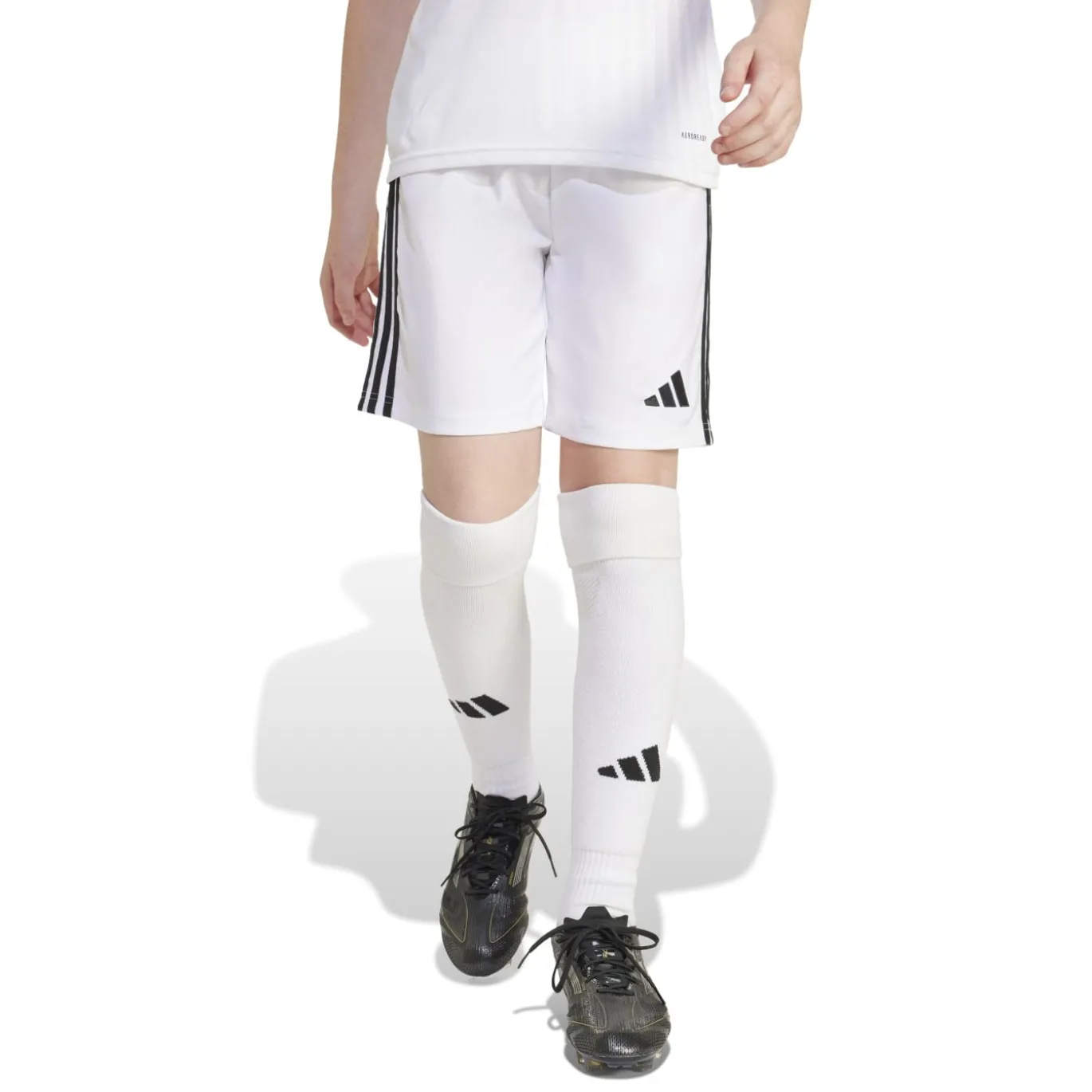adidas Tastigo 25 Voetbalbroekje Kids Wit Zwart