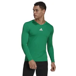 adidas Team Base Ondershirt Lange Mouwen Groen