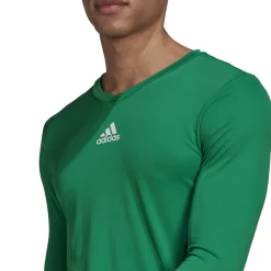 adidas Team Base Ondershirt Lange Mouwen Groen