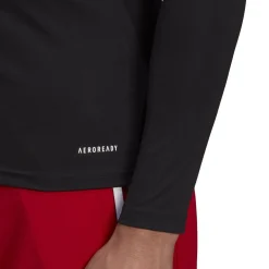 adidas Team Base Ondershirt Zwart Wit