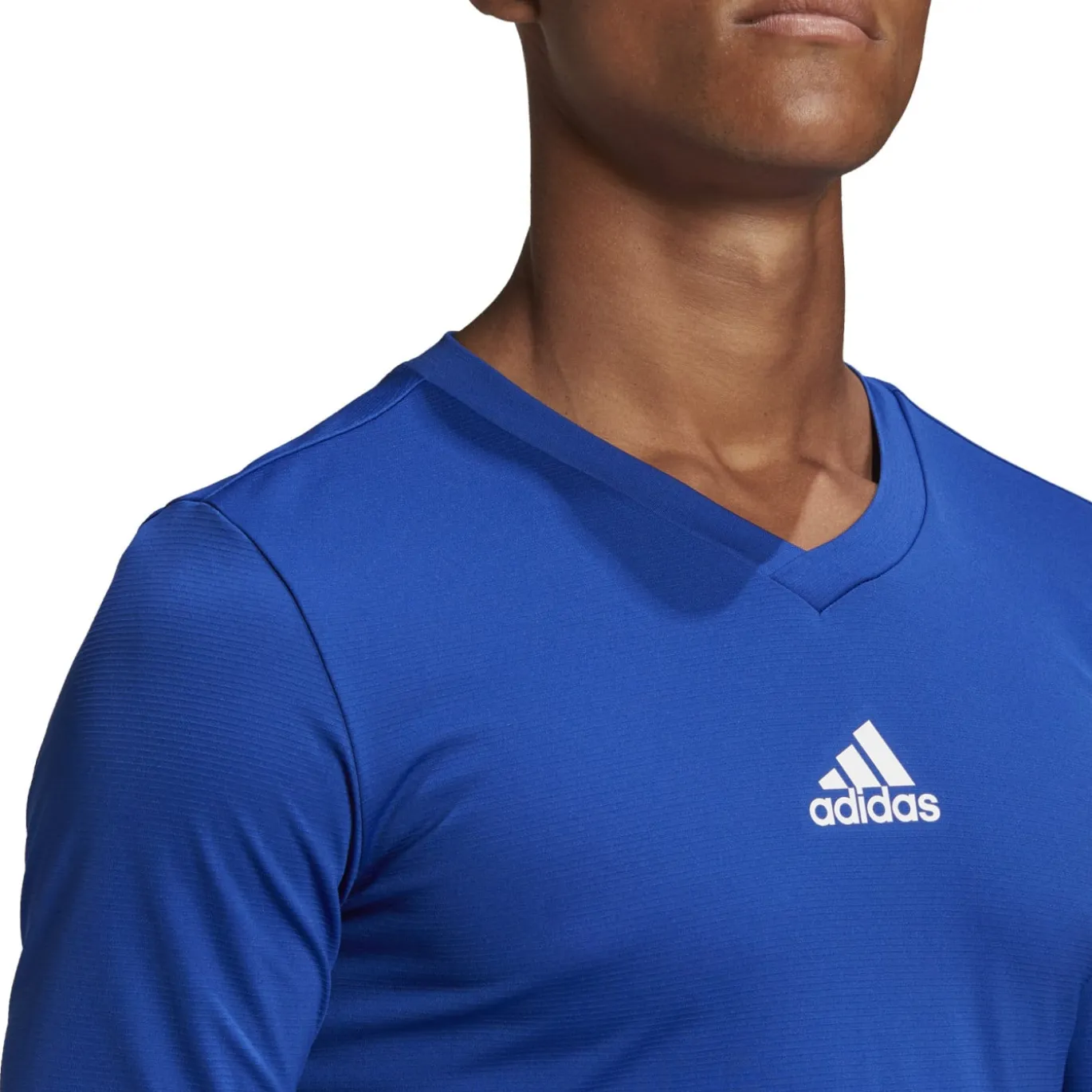 adidas Team Ondershirt Lange Mouwen Blauw