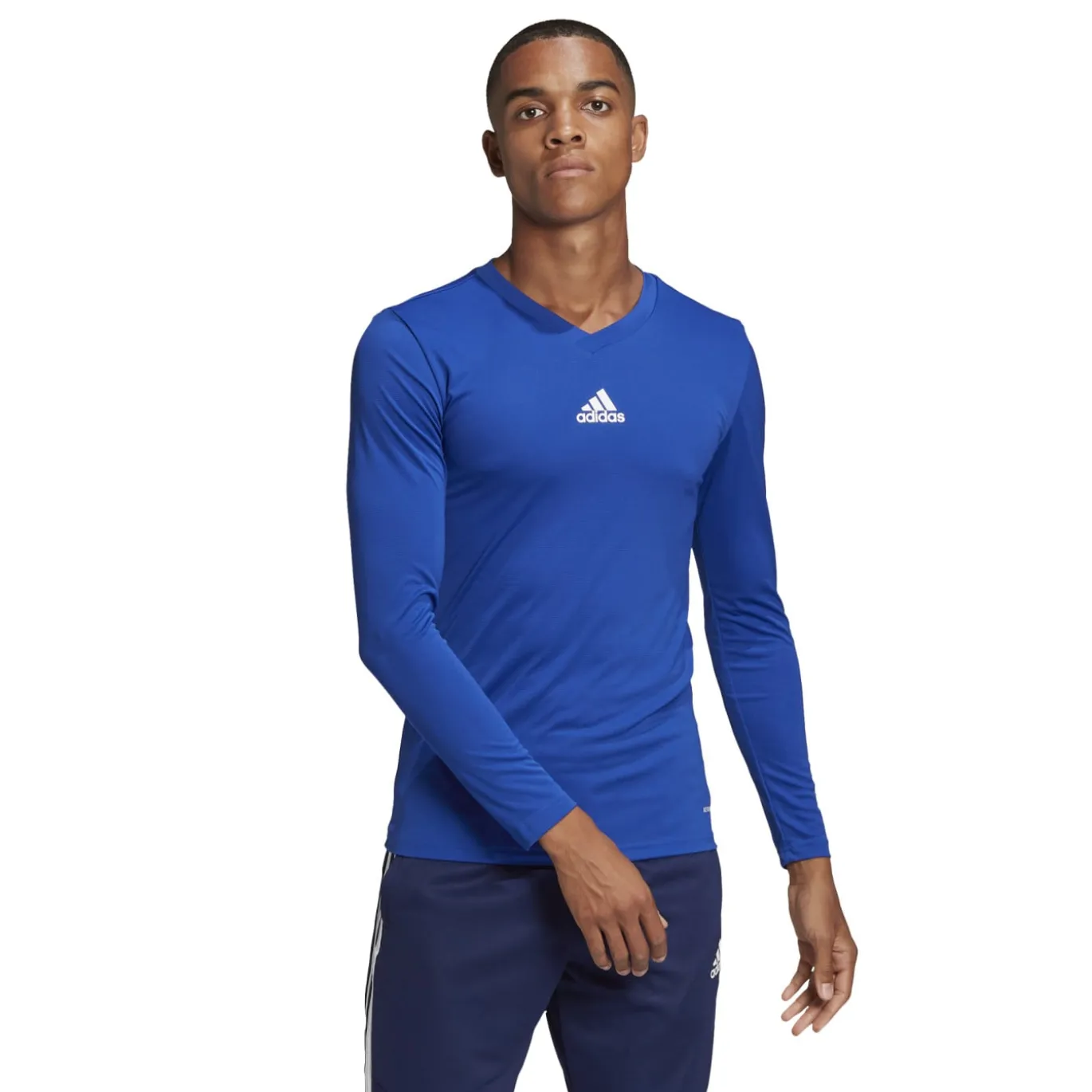 adidas Team Ondershirt Lange Mouwen Blauw