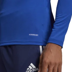 adidas Team Ondershirt Lange Mouwen Blauw