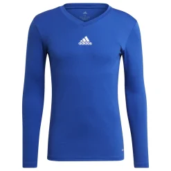 adidas Team Ondershirt Lange Mouwen Blauw