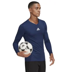 adidas Team Ondershirt Lange Mouwen Donkerblauw