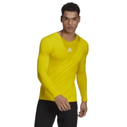 adidas Team Ondershirt Lange Mouwen Geel