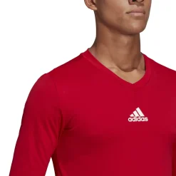 adidas Team Ondershirt Lange Mouwen Rood