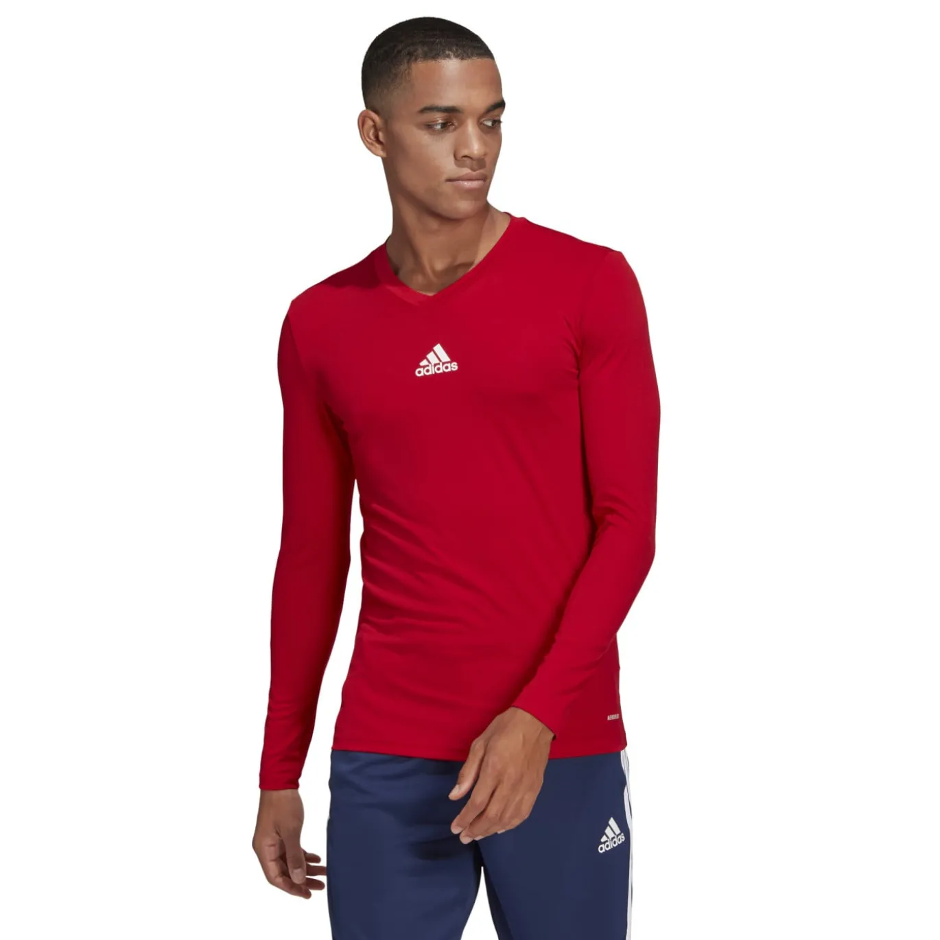 adidas Team Ondershirt Lange Mouwen Rood