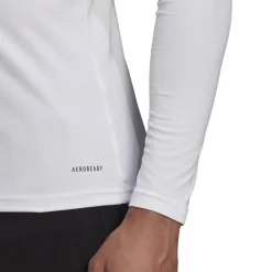 adidas Team Ondershirt Lange Mouwen Wit