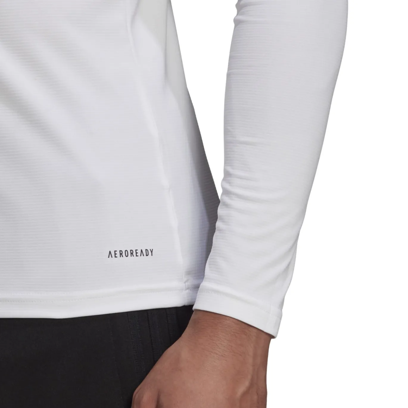 adidas Team Ondershirt Lange Mouwen Wit