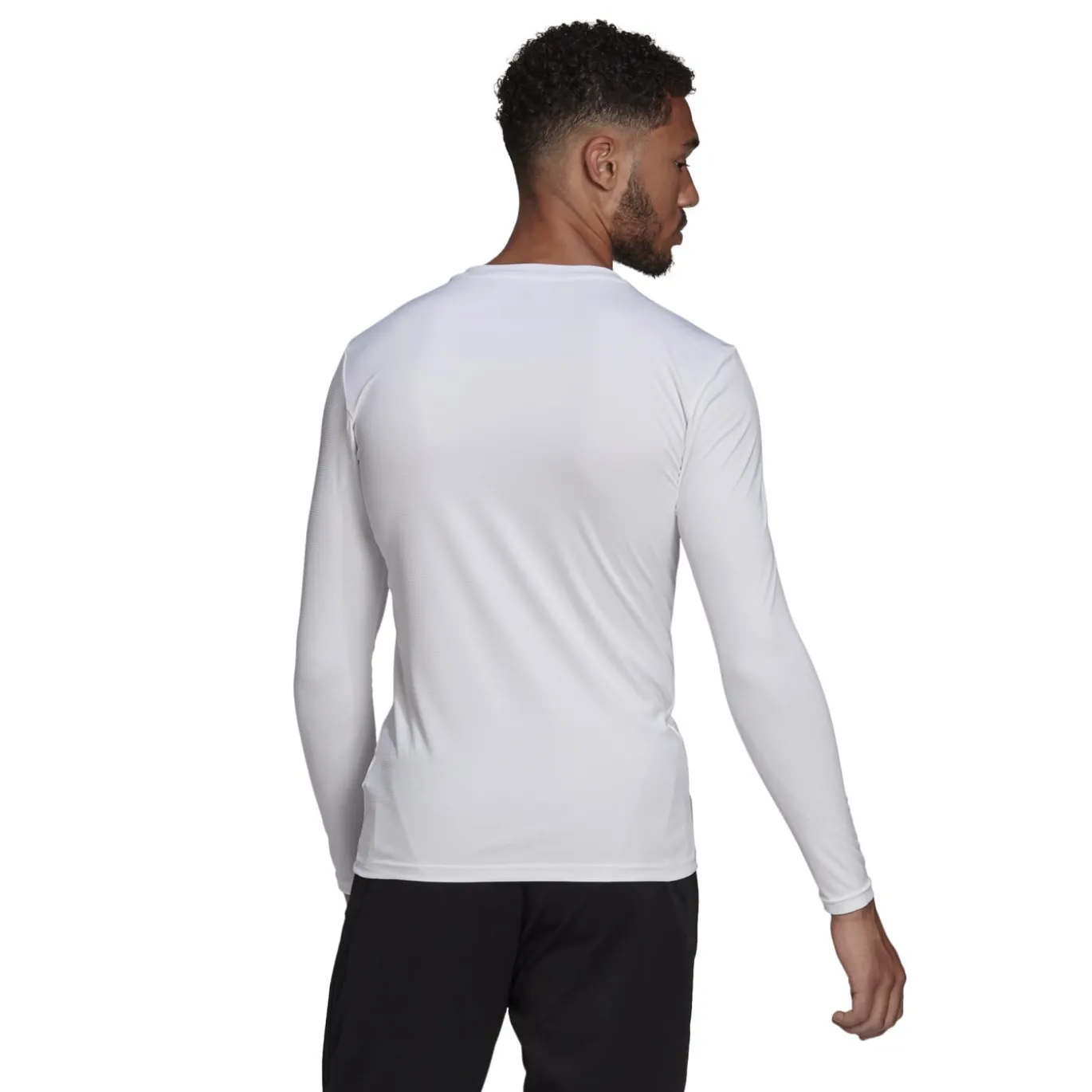 adidas Team Ondershirt Lange Mouwen Wit