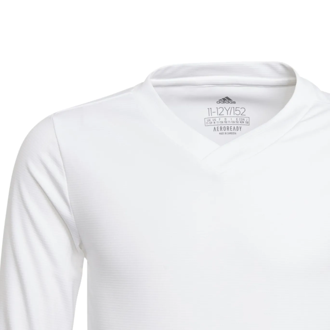adidas Team Ondershirt Lange Mouwen Kids Wit