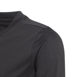 adidas Team Ondershirt Lange Mouwen Kids Zwart