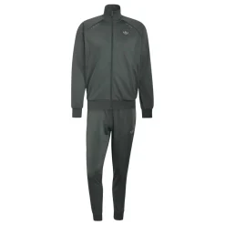 adidas Tech Essential Trainingspak Donkergroen Grijs