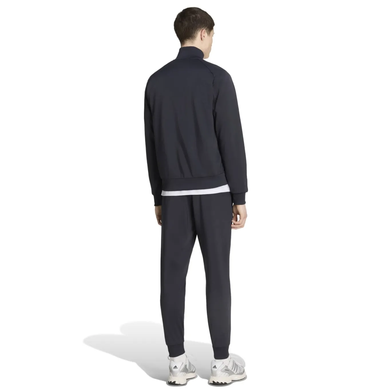 adidas Tech Essential Trainingspak Donkergrijs Grijs
