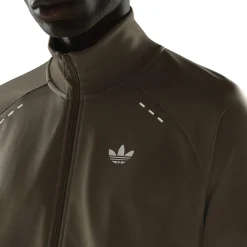 adidas Tech Essential Trainingspak Lichtbruin Zilver