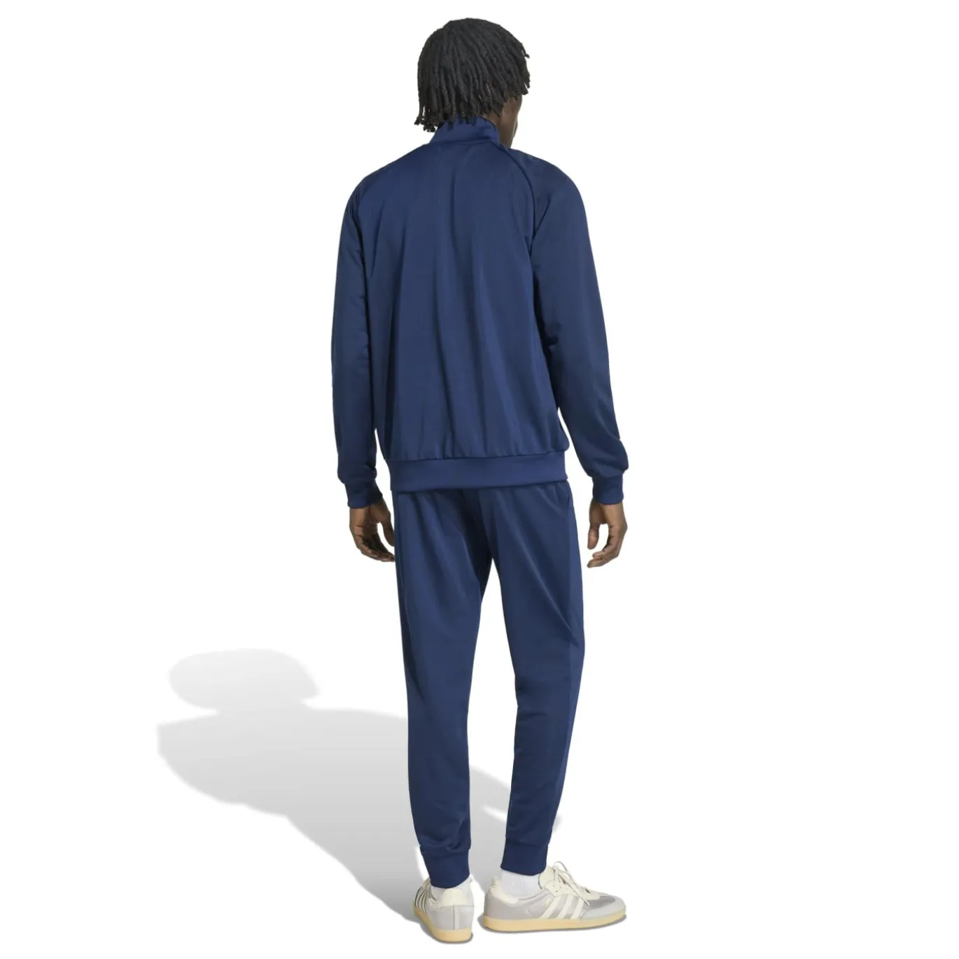 adidas Tech Essential Trainingspak Donkerblauw Zilver