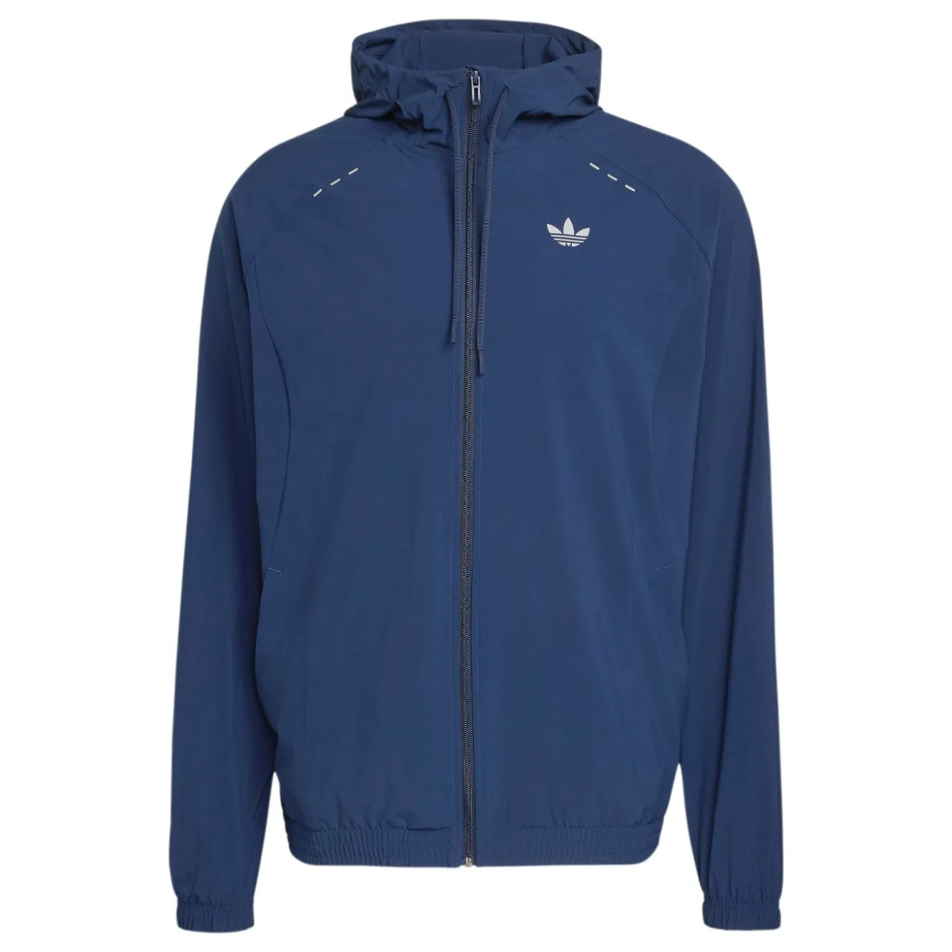 adidas Tech Essential Woven Trainingsjack Donkerblauw Zilver