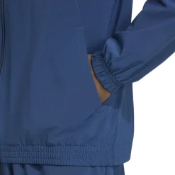 adidas Tech Essential Woven Trainingsjack Donkerblauw Zilver