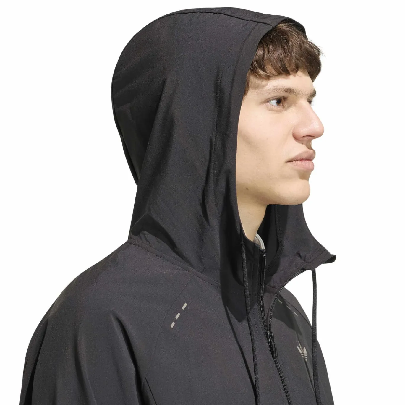 adidas Tech Essential Woven Trainingsjack Zwart Zilver