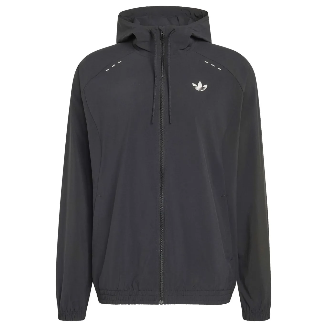 adidas Tech Essential Woven Trainingsjack Zwart Zilver