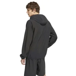 adidas Tech Essential Woven Trainingspak Zwart Zilver