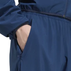 adidas Tech Essential Woven Trainingspak Donkerblauw Zilver