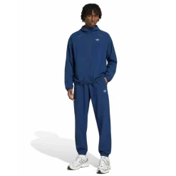 adidas Tech Essential Woven Trainingspak Donkerblauw Zilver