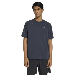 adidas Tech Essential Woven Zomerset Donkergrijs Zilver