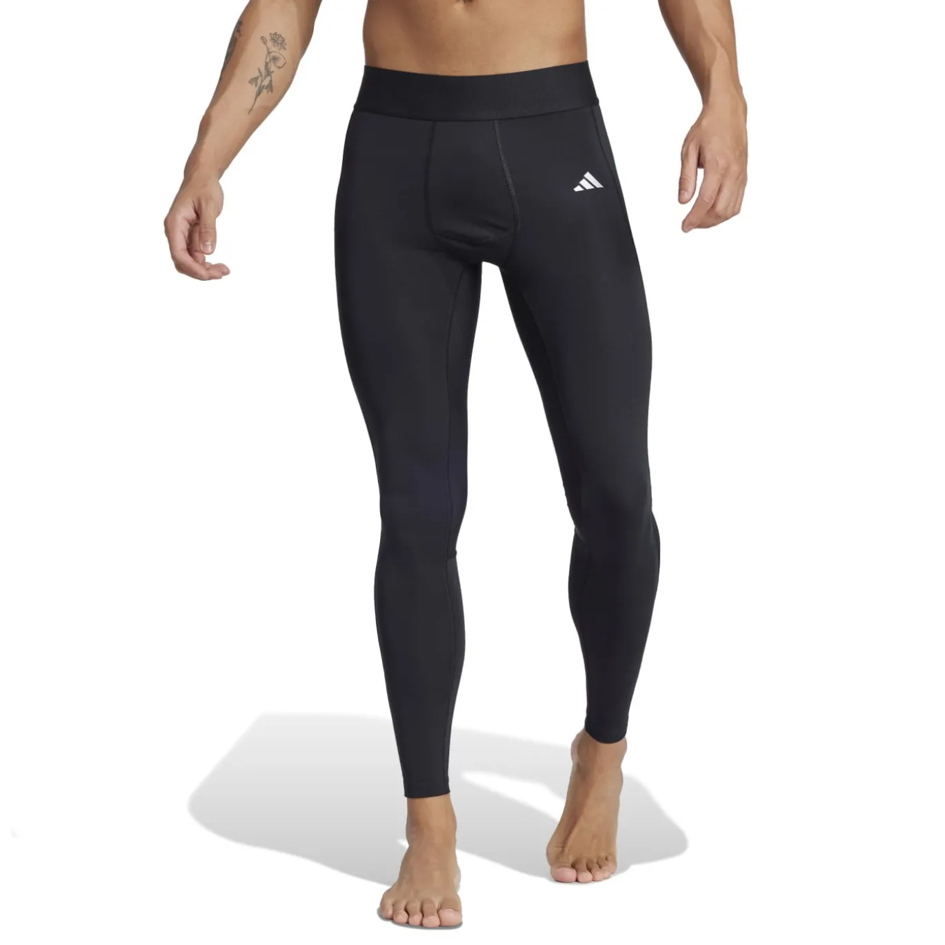 adidas Techfit Lange Legging Zwart Wit