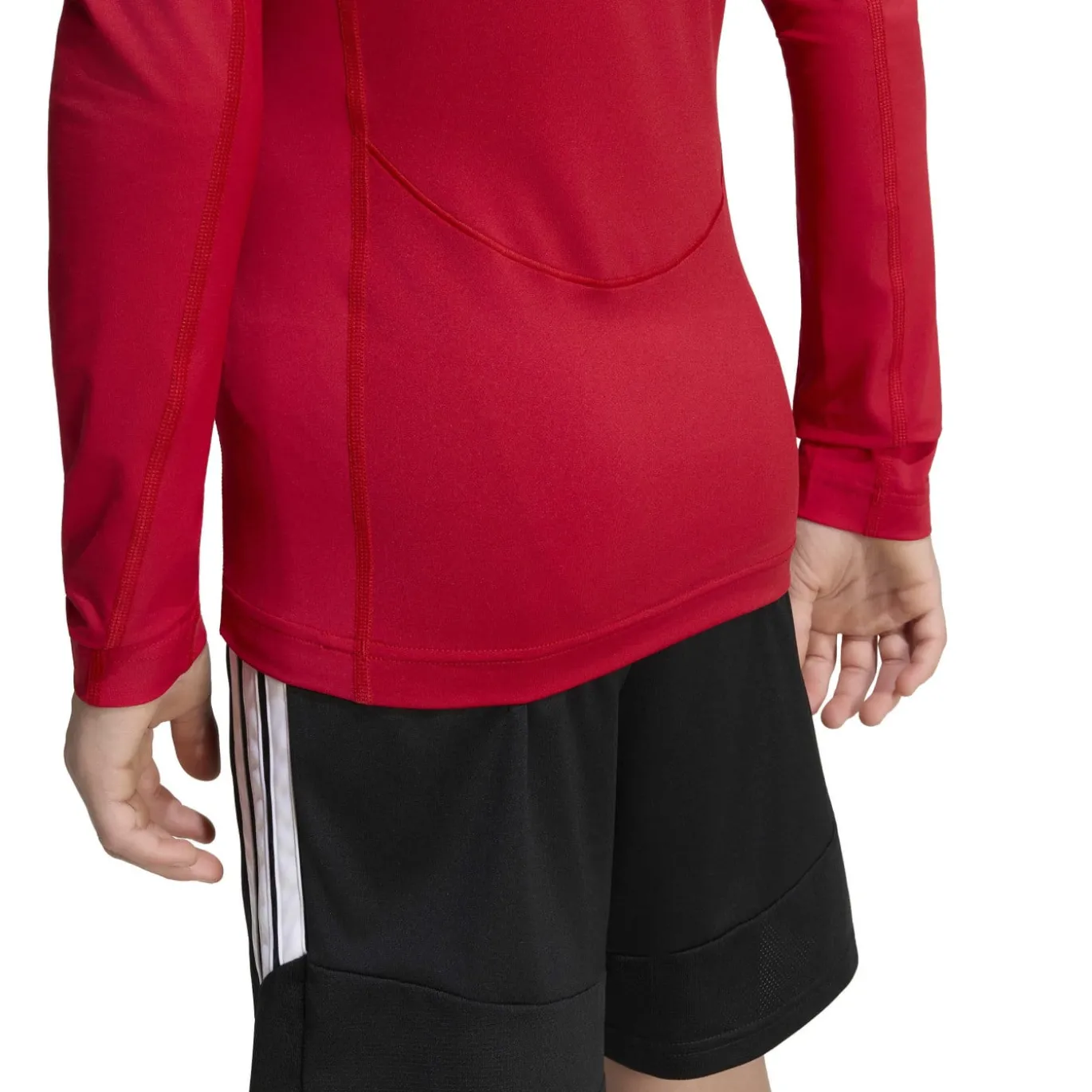 adidas TECHFIT Ondershirt Kids Rood