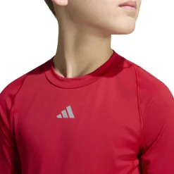 adidas TECHFIT Ondershirt Kids Rood