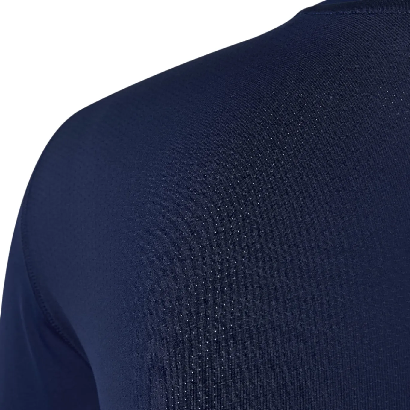 adidas Techfit Ondershirt Lange Mouwen Donkerblauw Wit