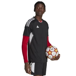 adidas TechFit Ondershirt Lange Mouwen Rood Grijs