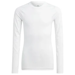 adidas Techfit Ondershirt Lange Mouwen Kids Wit