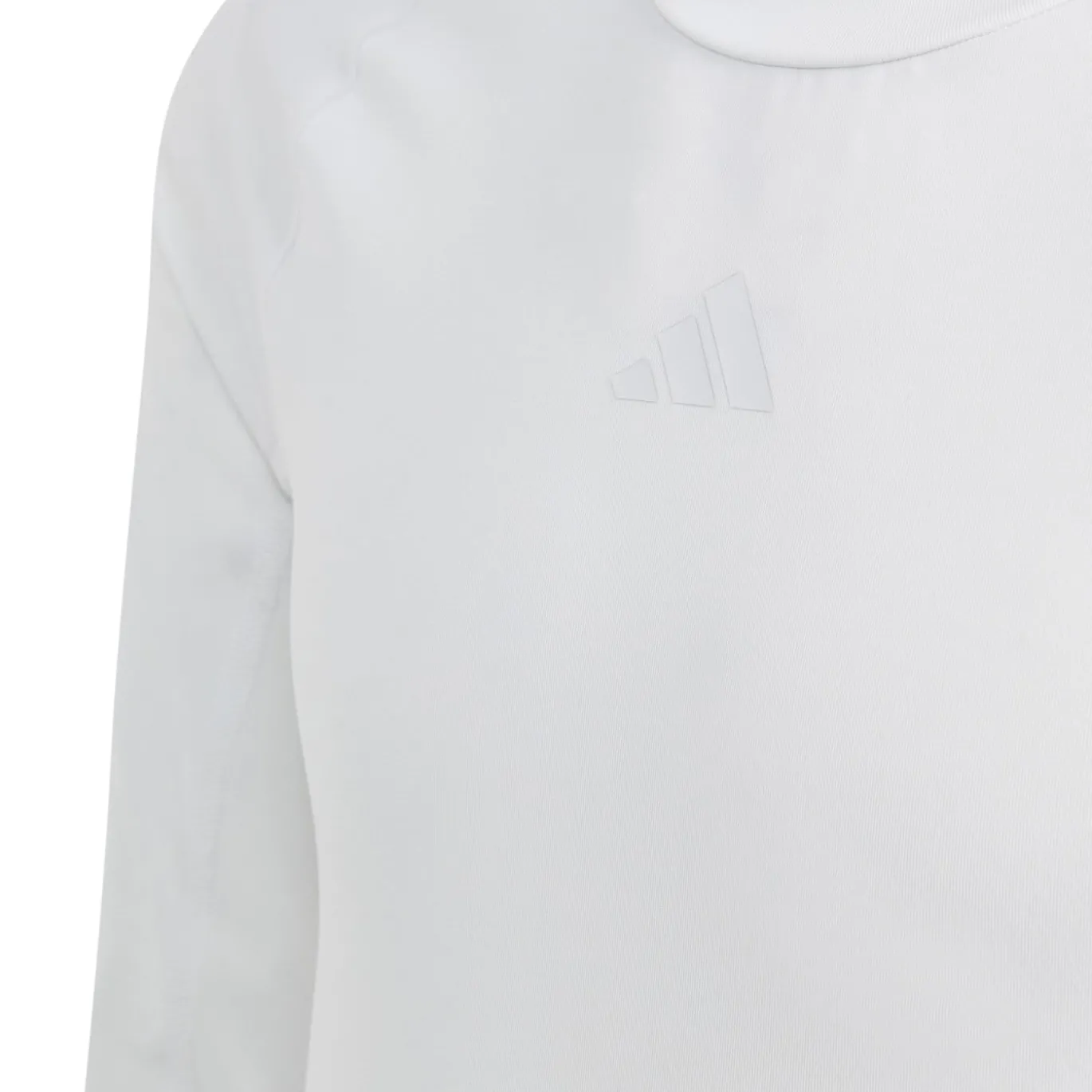 adidas Techfit Ondershirt Lange Mouwen Kids Wit