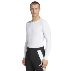 adidas Techfit Ondershirt Lange Mouwen Wit