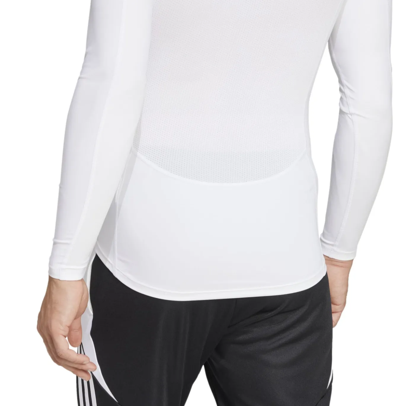 adidas Techfit Ondershirt Lange Mouwen Wit