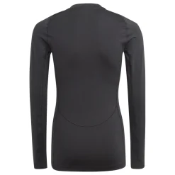 adidas Techfit Ondershirt Lange Mouwen Kids Zwart