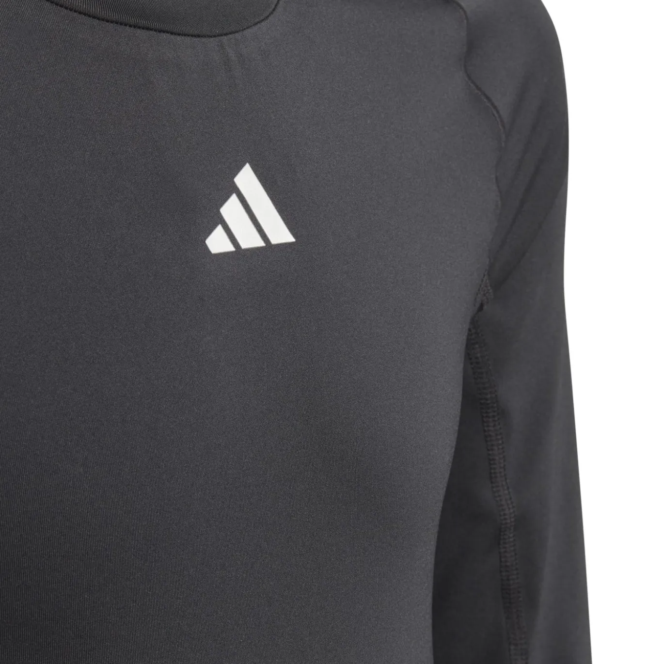 adidas Techfit Ondershirt Lange Mouwen Kids Zwart