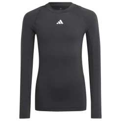 adidas Techfit Ondershirt Lange Mouwen Kids Zwart