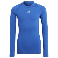 adidas Techfit Ondershirt Lange Mouwen Kids Blauw