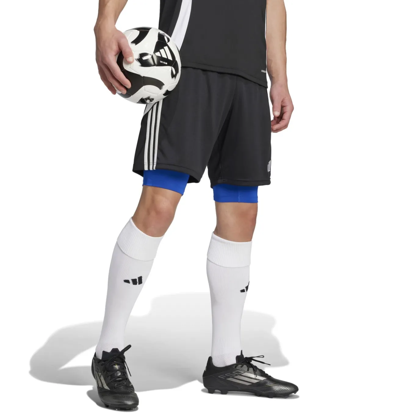 adidas Techfit Slidingbroekje Blauw Wit Zwart
