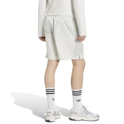 adidas Tech Trefoil Essential Woven Trainingsbroekje Lichtgrijs Zilver